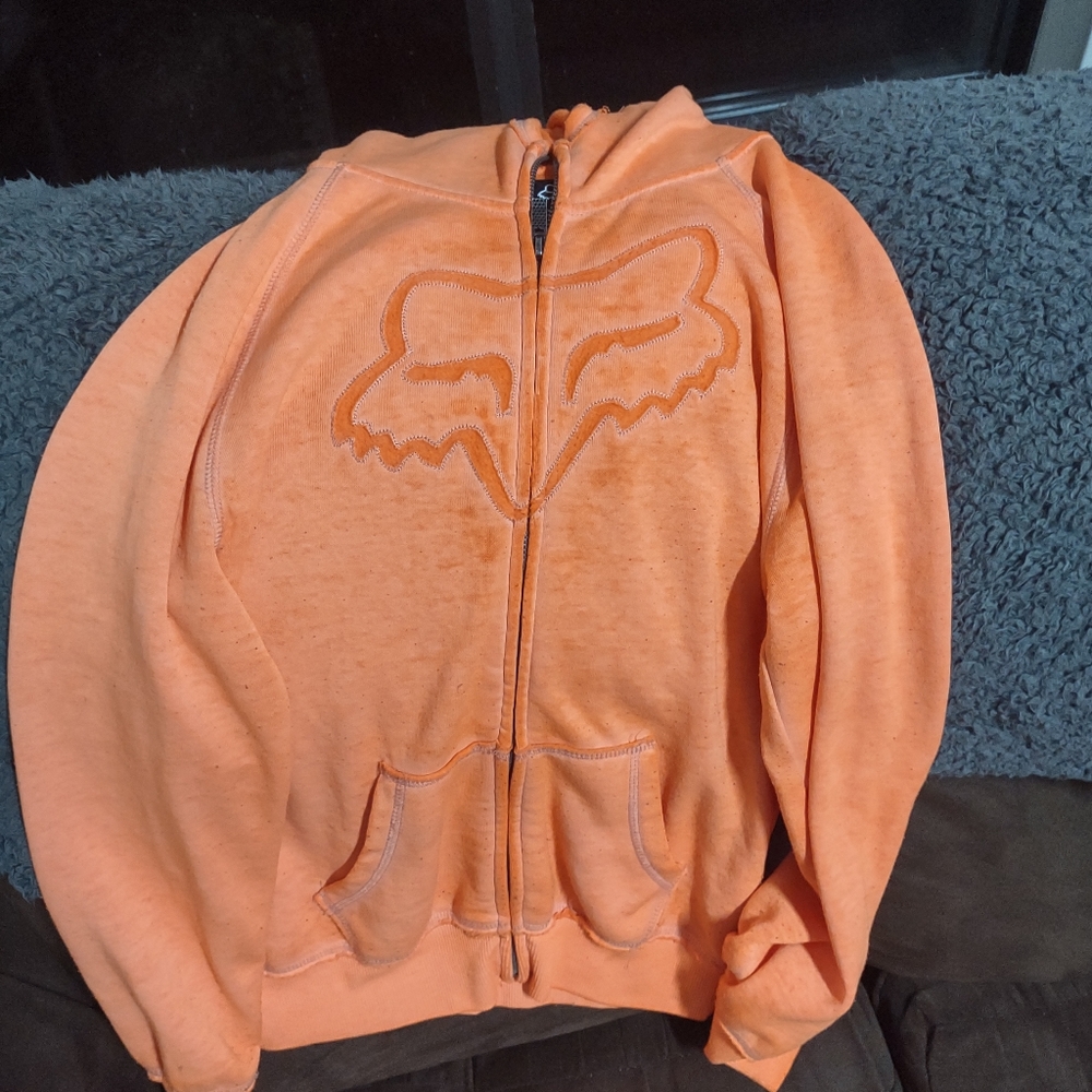 Fox racing zip up jacket